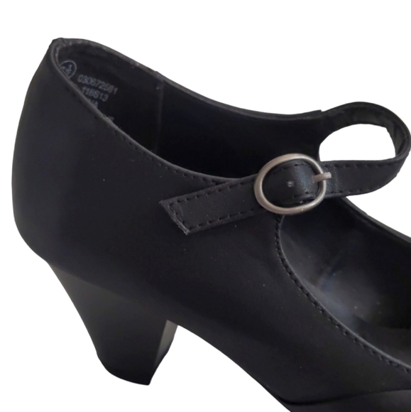 NWOT George black cone heel Mary Jane style with round toe size 7 1/2 - Picture 5 of 10